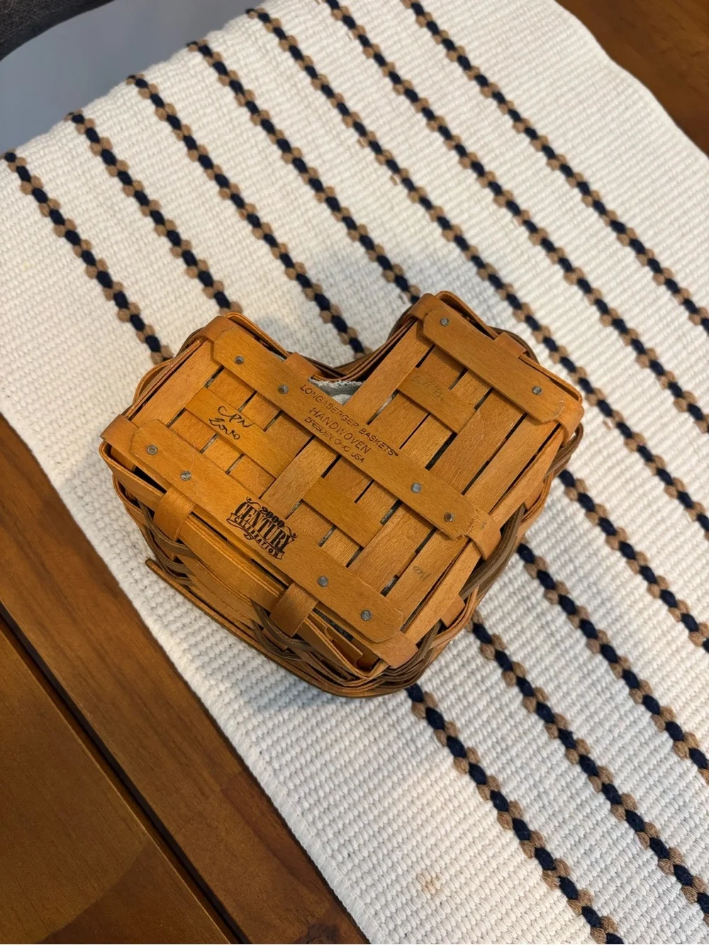 Longaberger wide dimensions 5”